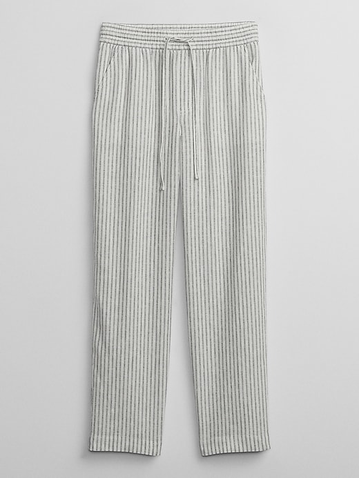 Image number 5 showing, Linen Stripe Easy Pants