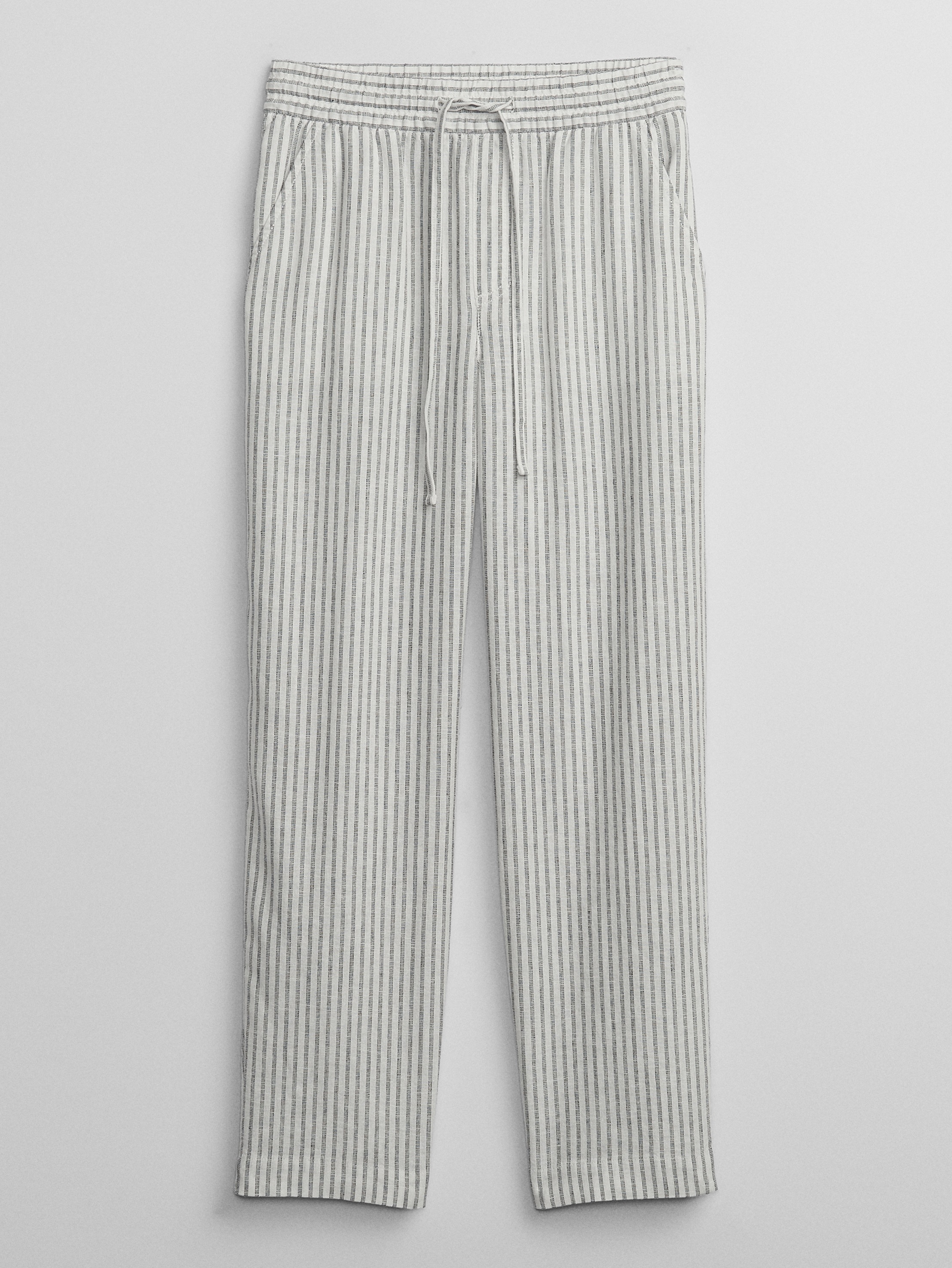 パンツ everyone relax-fit stripe easy pants Linen Stripe Easy Pants | Gap Factory