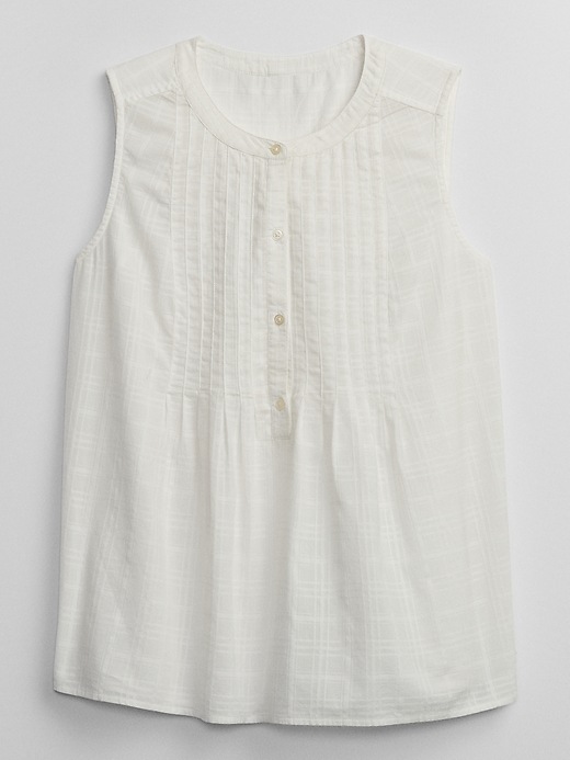 Image number 5 showing, Sleeveless Pintuck Top
