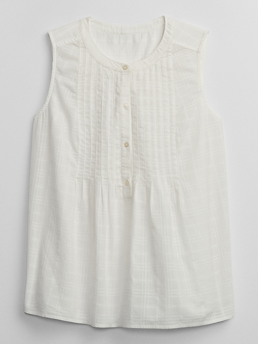 Image number 5 showing, Sleeveless Pintuck Top