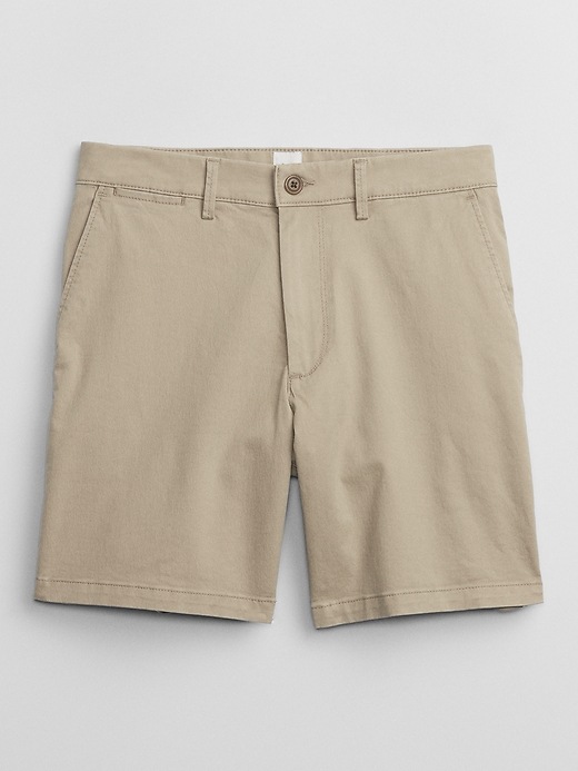 Image number 3 showing, 7" Essential Khaki Shorts with Washwell