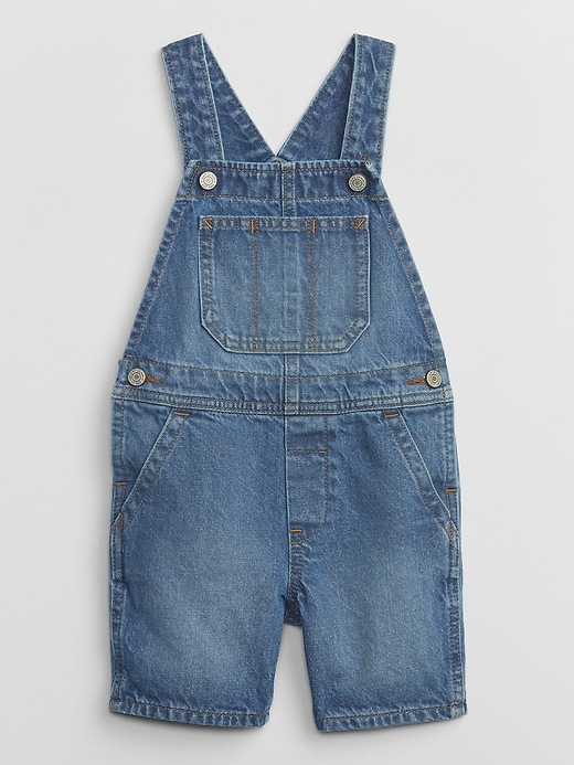 Image number 1 showing, babyGap Denim Shortalls