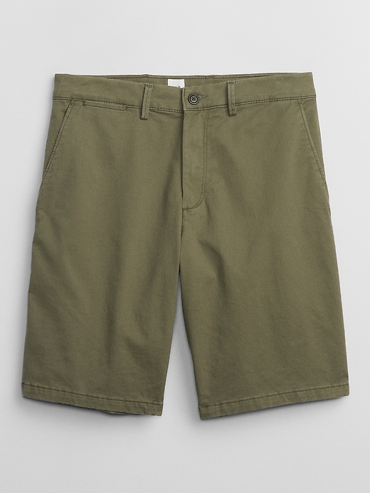 Image number 6 showing, 10" Essential Khaki Shorts with Washwell