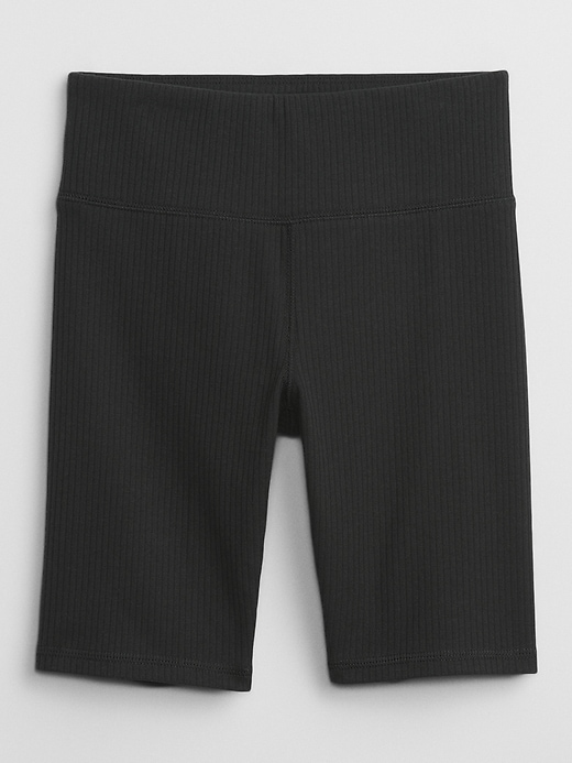 View large product image 1 of 1. Kids Ribbed Bike Shorts