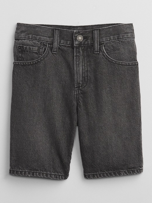 View large product image 1 of 3. Kids Relaxed Denim Shorts with Washwell