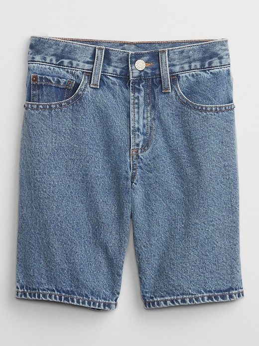 View large product image 1 of 3. Kids Relaxed Denim Shorts