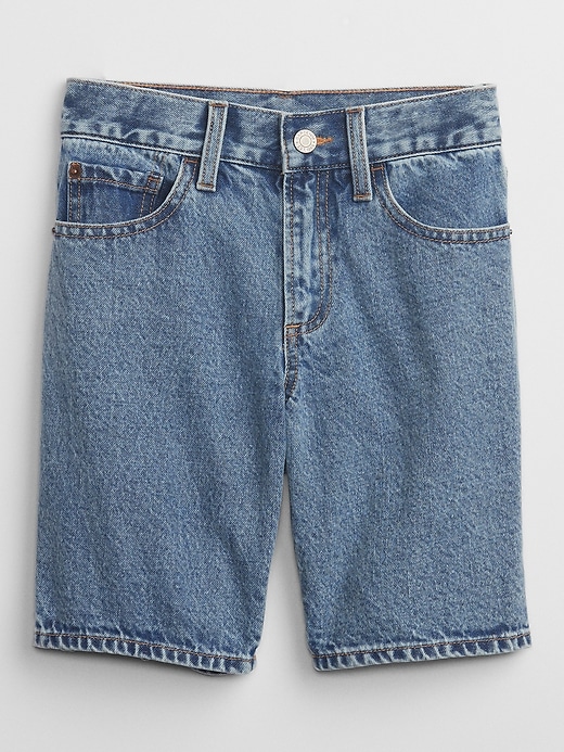 View large product image 1 of 3. Kids Relaxed Denim Shorts with Washwell