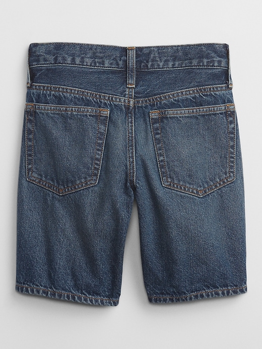 View large product image 2 of 3. Kids Relaxed Denim Shorts with Washwell