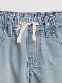 View large product image 3 of 5. Kids Slim Denim Pull-On Shorts with Washwell
