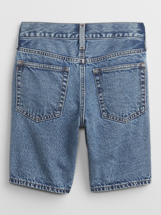 View large product image 2 of 3. Kids Relaxed Denim Shorts with Washwell