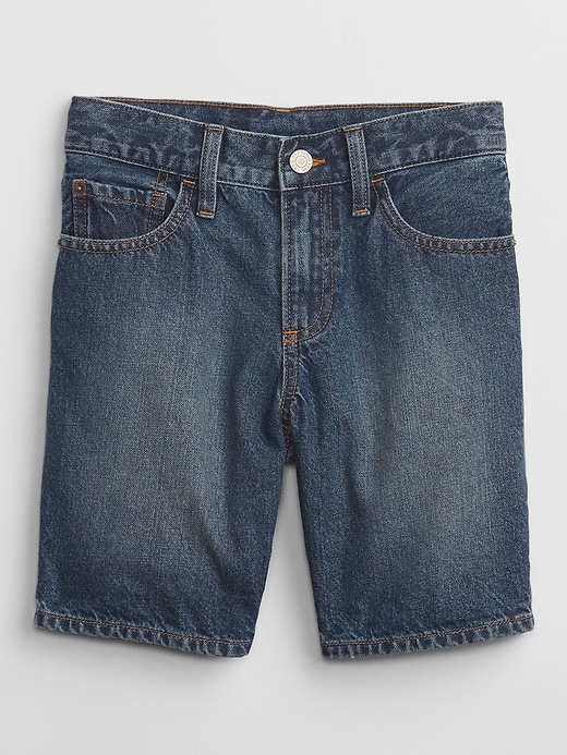 View large product image 1 of 3. Kids Relaxed Denim Shorts