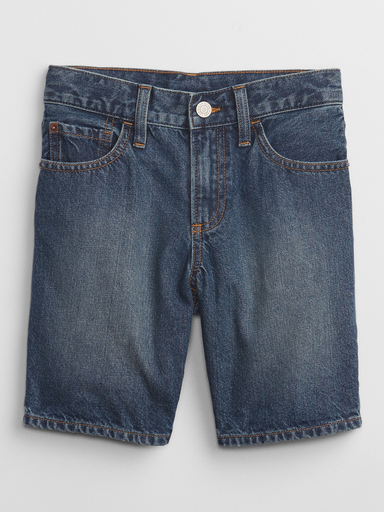 Kids Relaxed Denim Shorts with Washwell