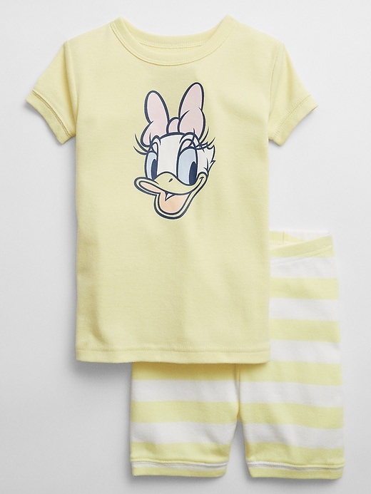 View large product image 1 of 1. babyGap &#124 Disney Daisy Duck 100% Organic Cotton PJ Set
