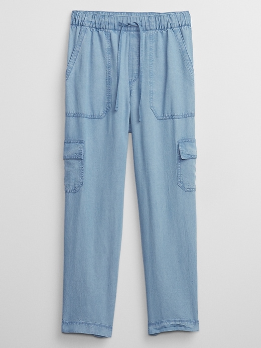 Image number 5 showing, TENCEL Lyocell Easy Cargo Pants