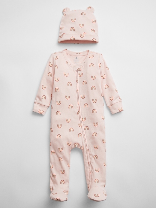 Image number 4 showing, Baby Print Two-Piece Outfit Set