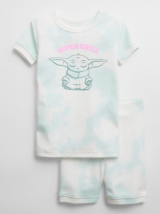 View large product image 1 of 1. babyGap &#124 Star Wars&#153 The Child 100% Organic Cotton PJ Set