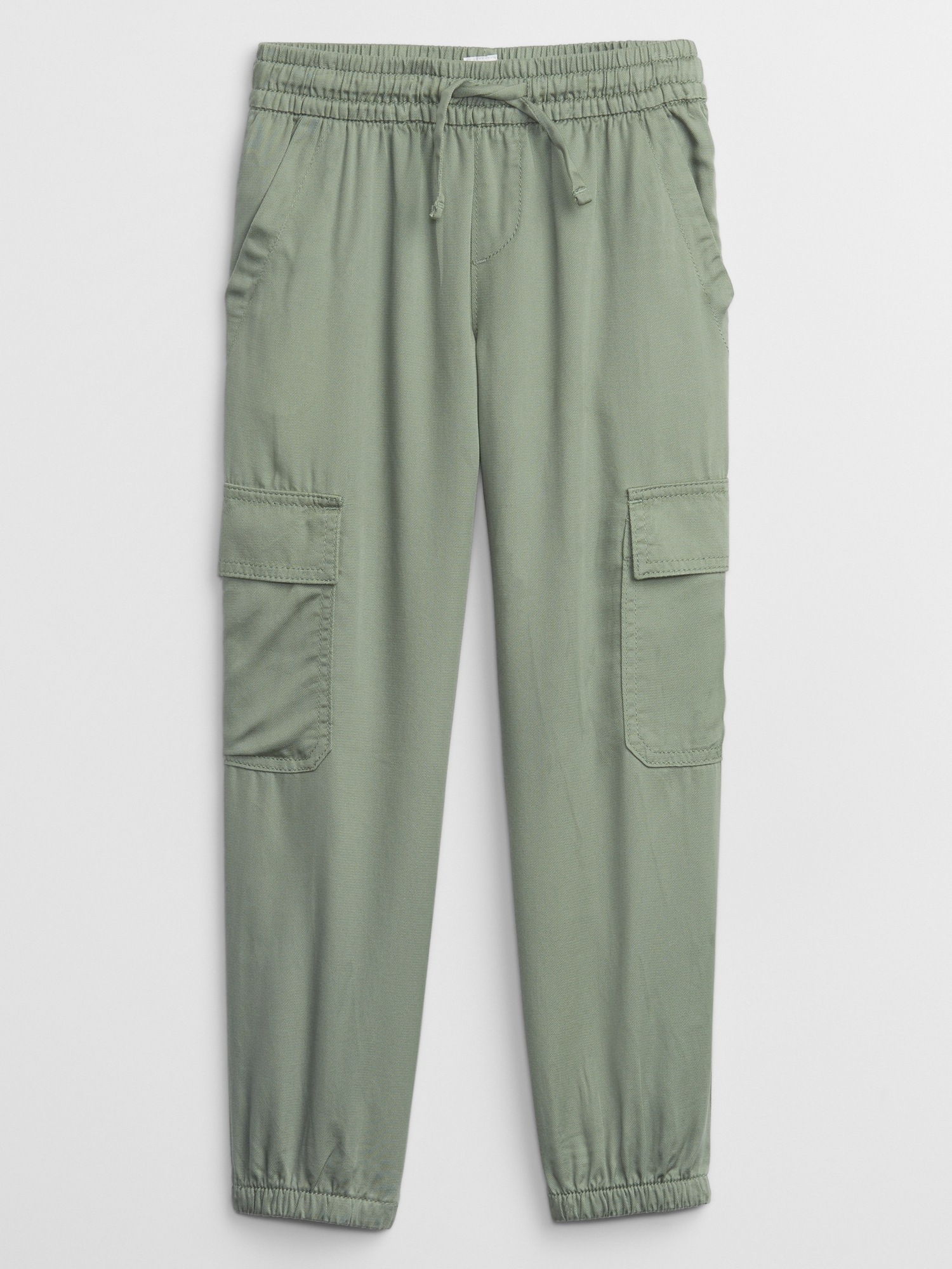 Kids TENCEL™ Lyocell Cargo Joggers with Washwell