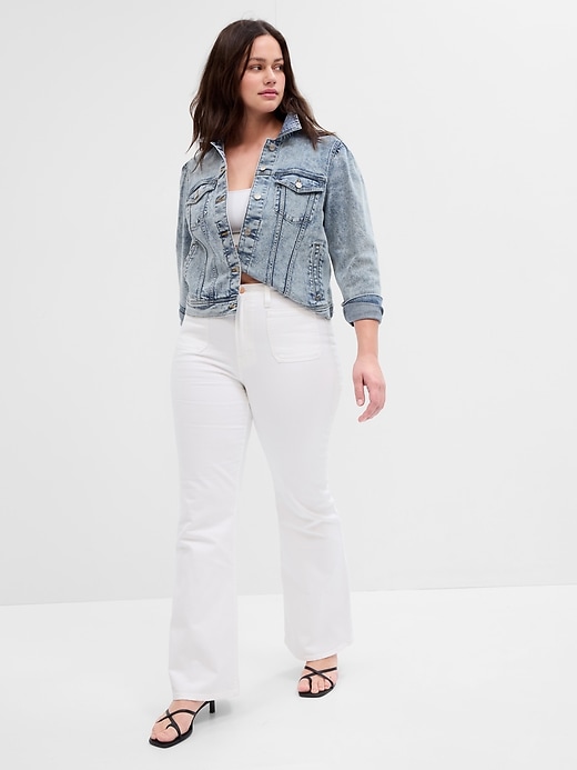Gap Factory Women's High Rise '70s Flare Jeans with Washwell