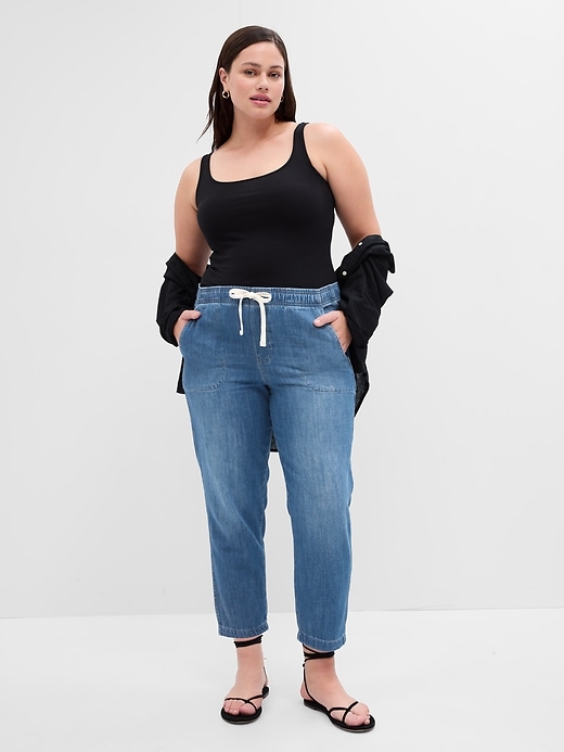 Image number 3 showing, Mid Rise Easy Jeans