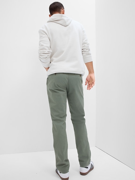 Image number 2 showing, GapFlex Essential Khakis in Slim Fit with Washwell