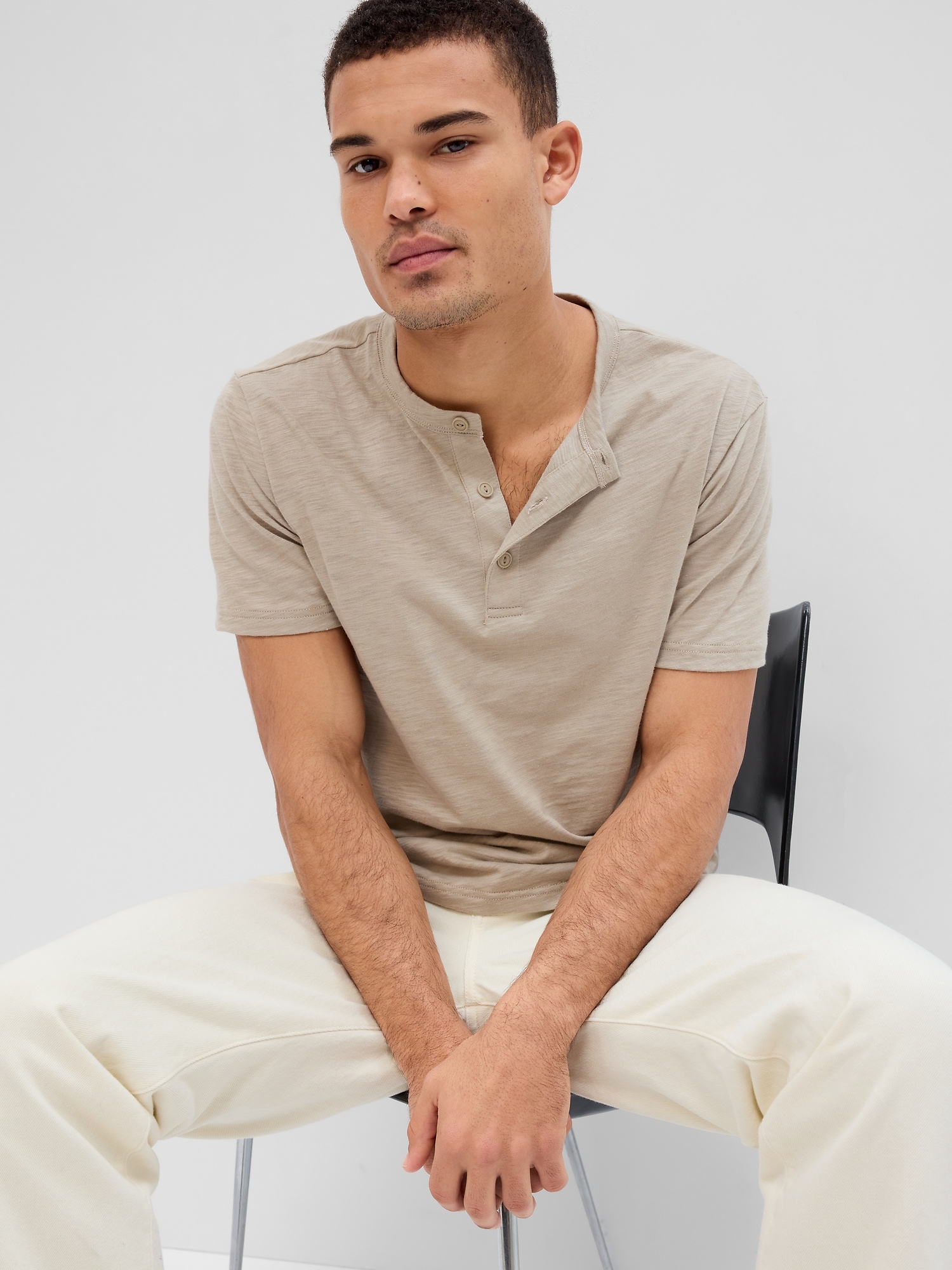 LivedIn Henley TShirt Gap Factory