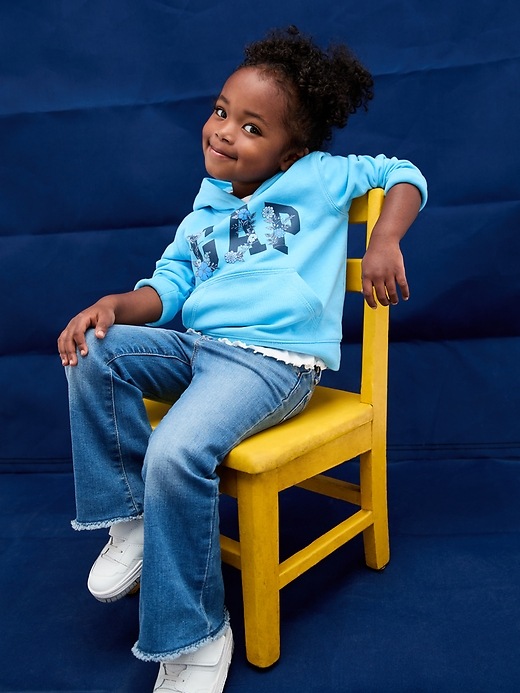 View large product image 2 of 4. babyGap Distressed '70s Flare Jeans with Washwell