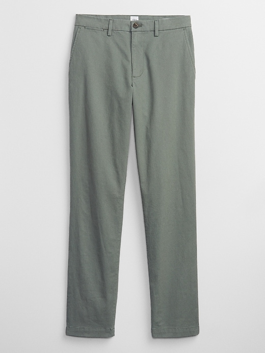 Image number 3 showing, GapFlex Essential Khakis in Slim Fit with Washwell
