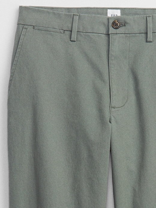 Image number 4 showing, GapFlex Essential Khakis in Slim Fit with Washwell