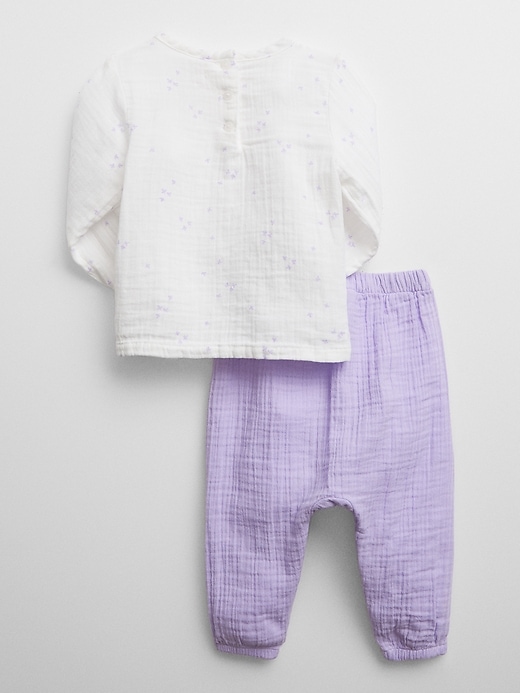 Baby Gauze TwoPiece Outfit Set Gap Factory