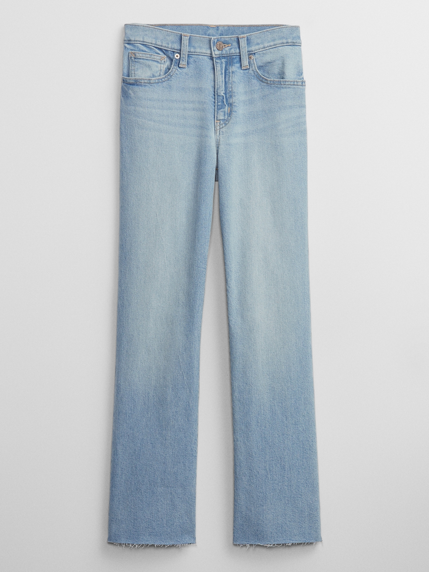 Mid Rise Kick Fit Jeans with Washwell | Gap Factory