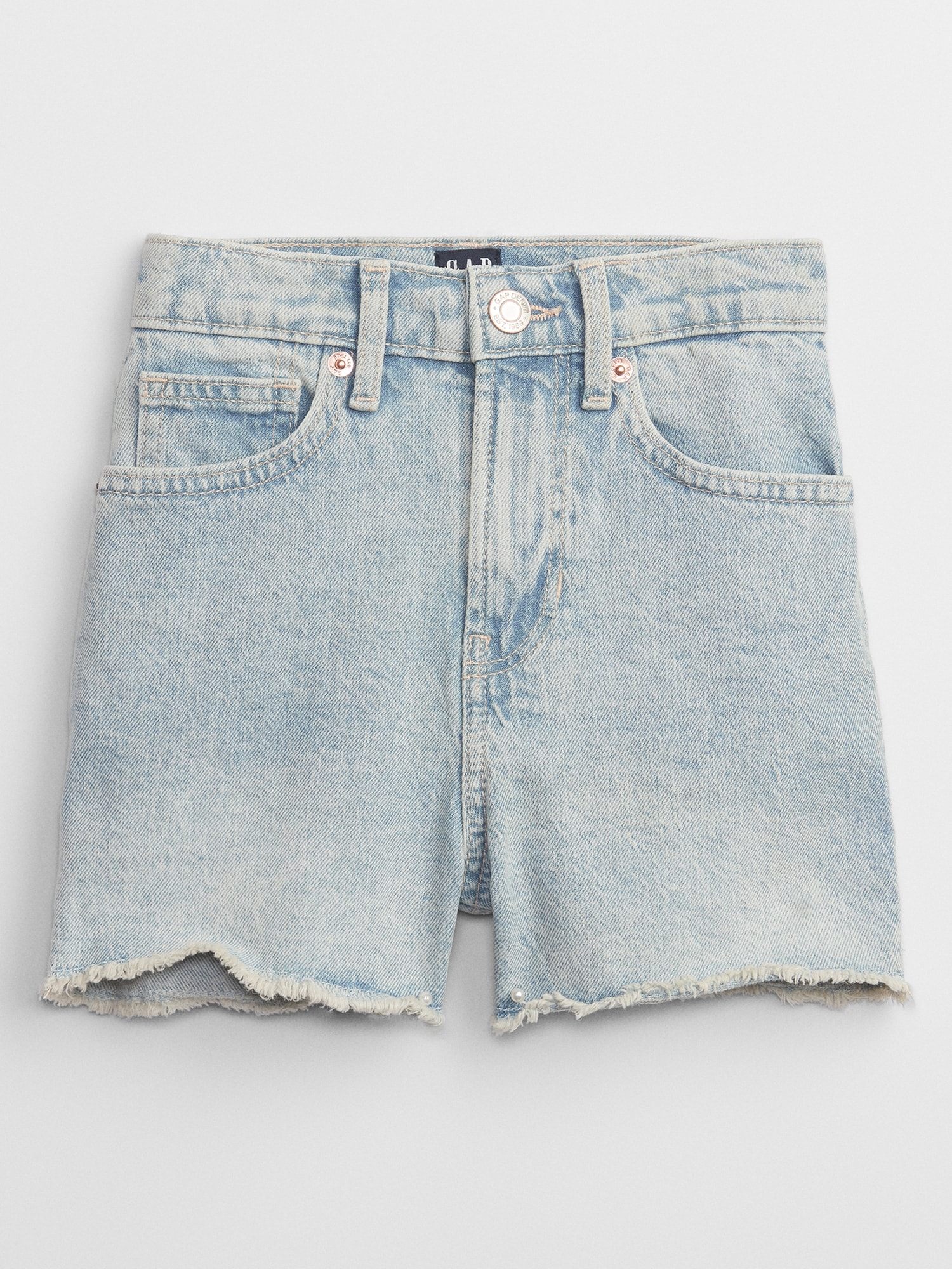 Juniors' SO® High Rise Mom Shorts