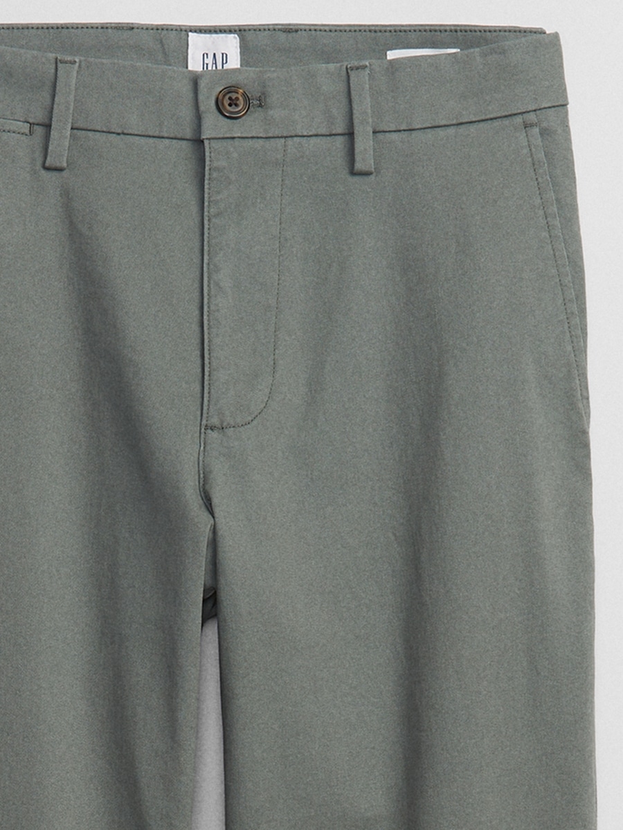 GapFlex Essential Khakis in Straight Taper with Washwell | Gap Factory