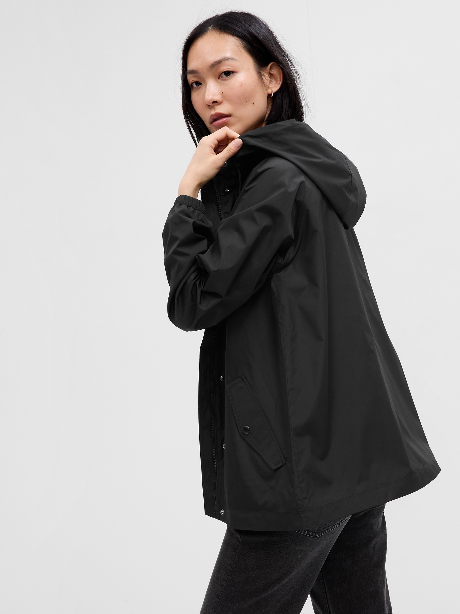 Modern Rain Jacket Gap Factory