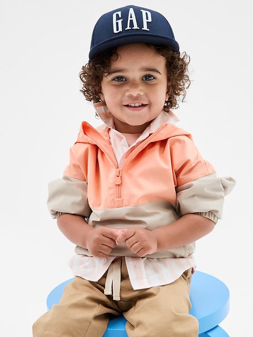 View large product image 2 of 3. GapFit babyGap Tech Anorak Jacket