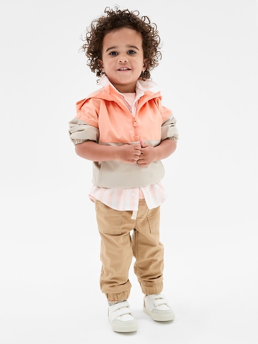View large product image 2 of 3. babyGap Utility Pull-On Joggers with Washwell