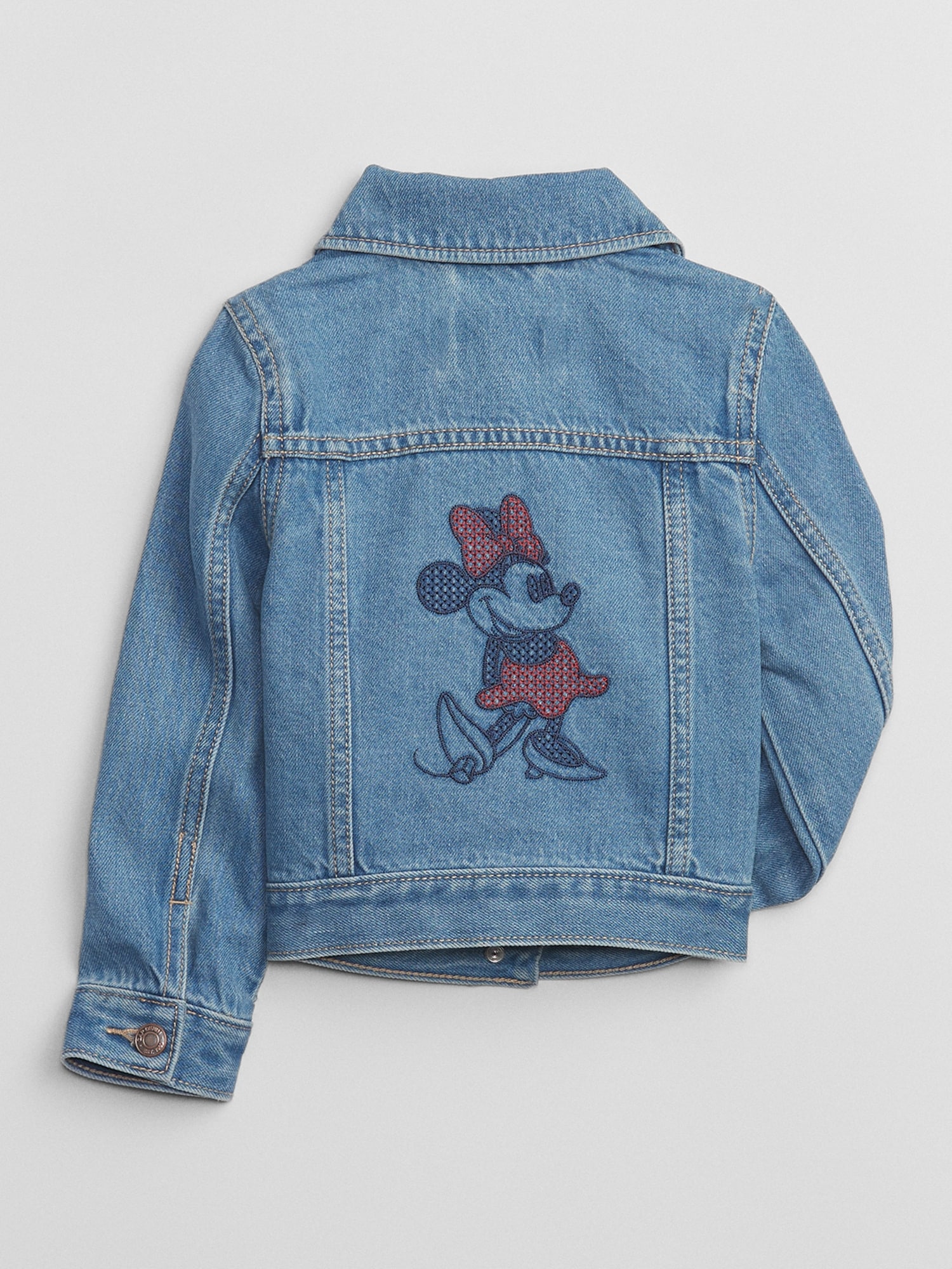 babyGap | Disney Minnie Mouse Icon Denim Jacket with Washwell
