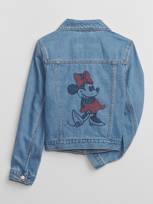 Image number 1 showing, GapKids &#124 Disney Minnie Mouse Icon Denim Jacket