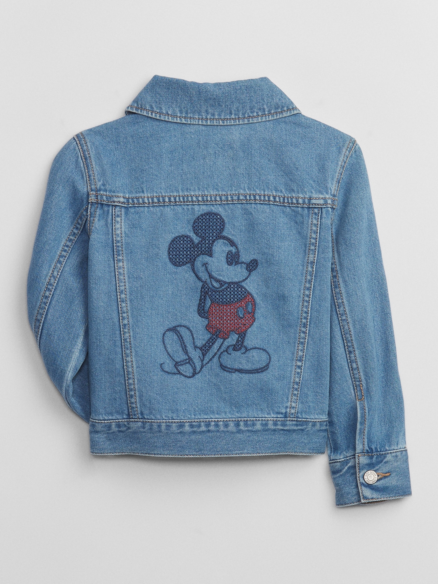 babyGap | Disney Mickey Mouse Icon Denim Jacket with Washwell