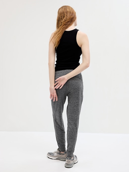 Image number 2 showing, GapFit Brushed Tech Jersey Joggers