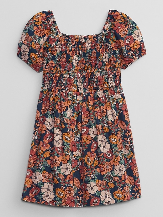 View large product image 1 of 2. babyGap Print Puff Sleeve Dress