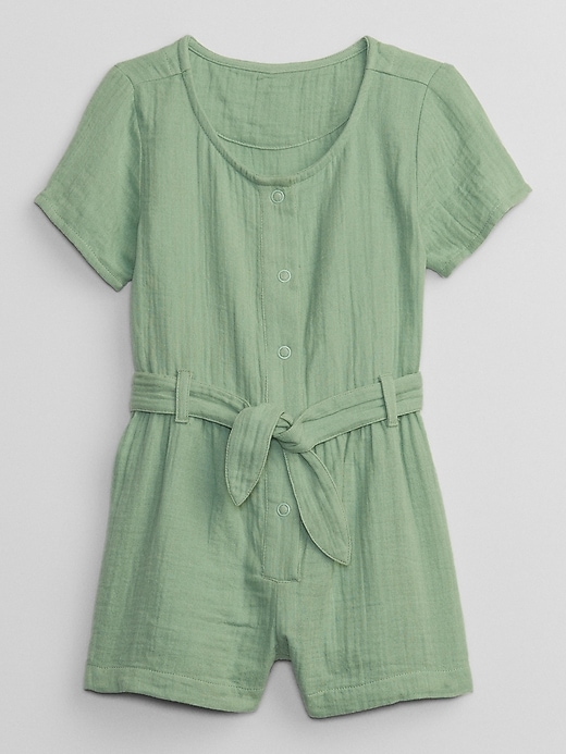 View large product image 1 of 2. babyGap Gauze Romper