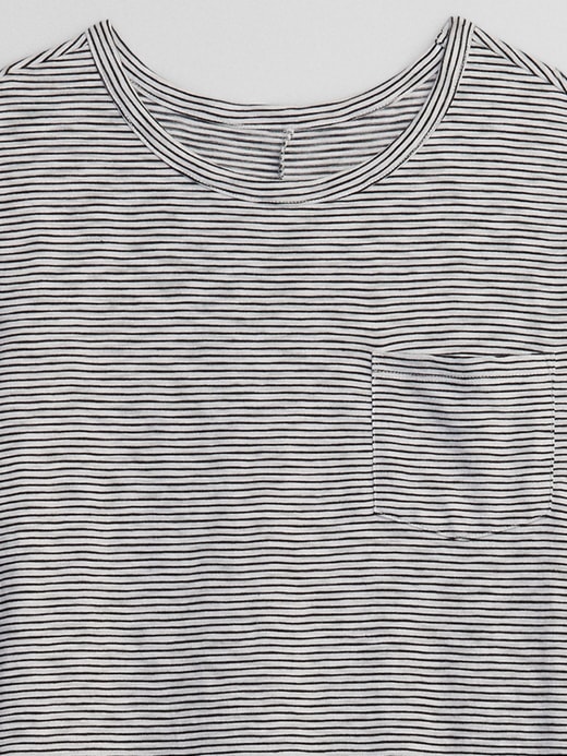 Stripe Pocket T-Shirt Dress | Gap Factory