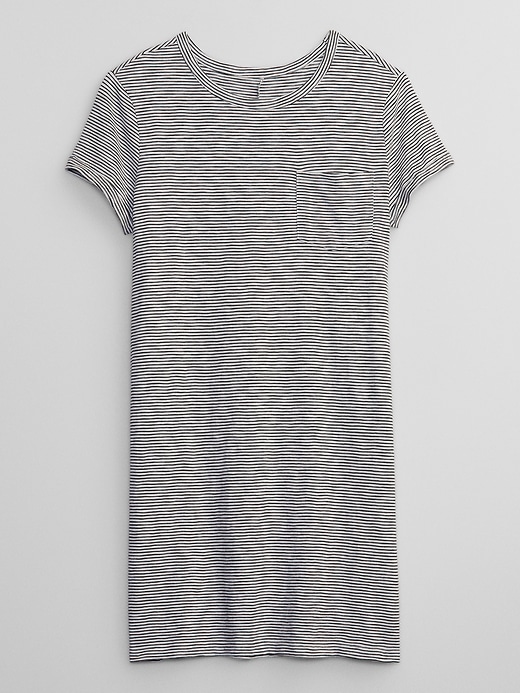 Image number 5 showing, Stripe Pocket T-Shirt Dress
