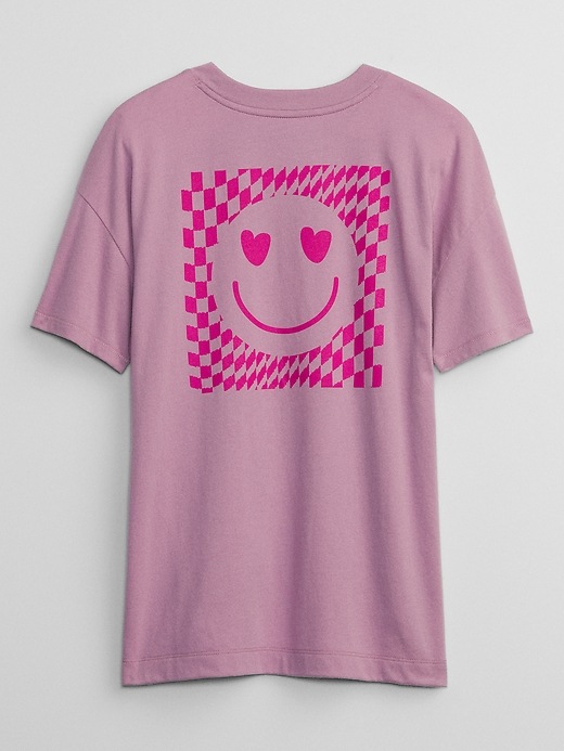 View large product image 2 of 2. Kids Oversized Graphic T-Shirt