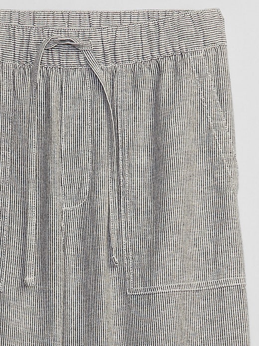 Image number 4 showing, Wide-Leg Linen-Blend Pants with Washwell