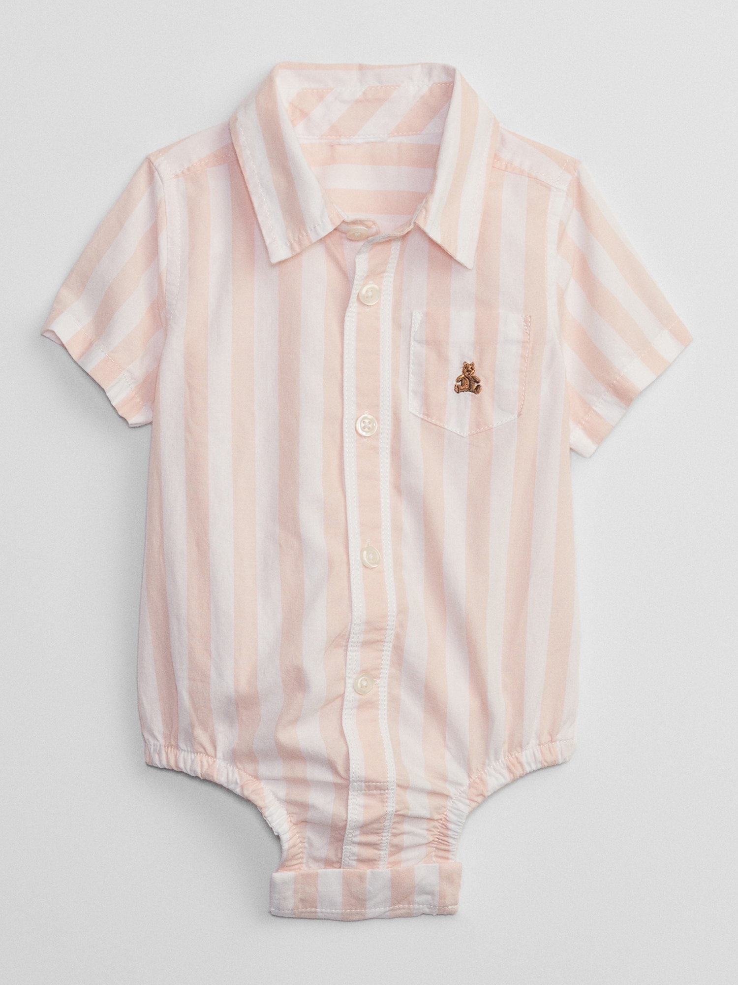 Baby Poplin Bodysuit