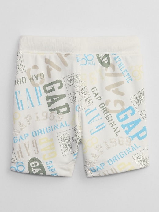Image number 2 showing, babyGap Logo Print Pull-On Shorts