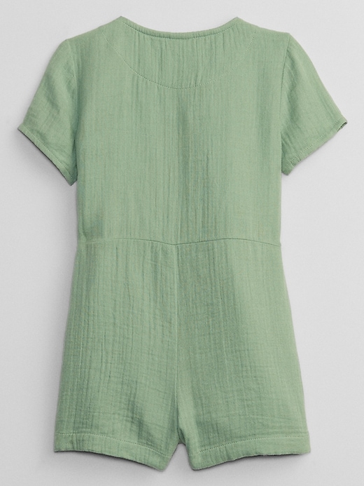 View large product image 2 of 2. babyGap Gauze Romper