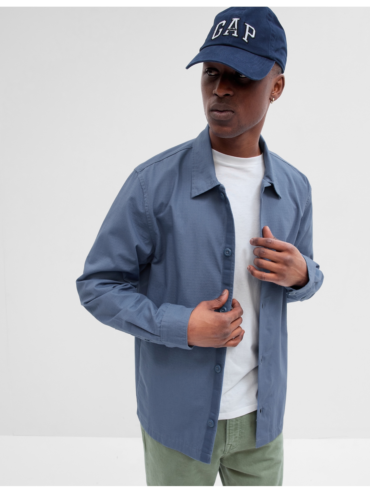 Utility Shirt Jacket | Gap Factory