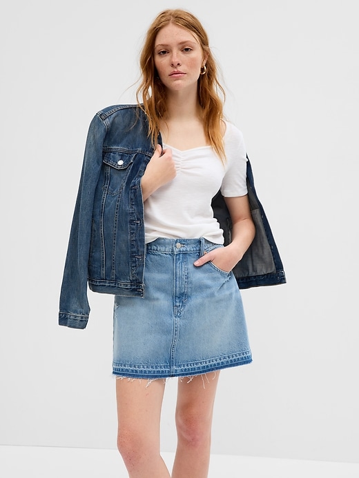 Image number 1 showing, Ribbed Ruched Top